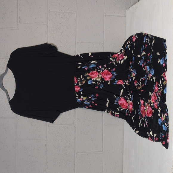 Women's Short Sleeve Casual Maxi Dress Plus Size 2XL, NWT - Picture 7 of 8